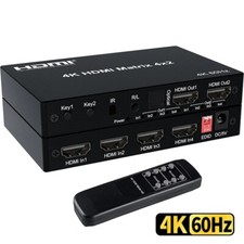 HDMI 2.0 Matrix 4X2 with Audio