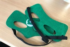 Kids childrens superhero felt party costume book week Fancy Dress Face Masks Lot