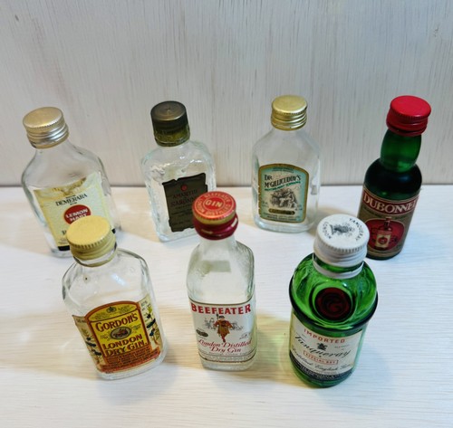 Miniature liquor bottles lot - miniature,