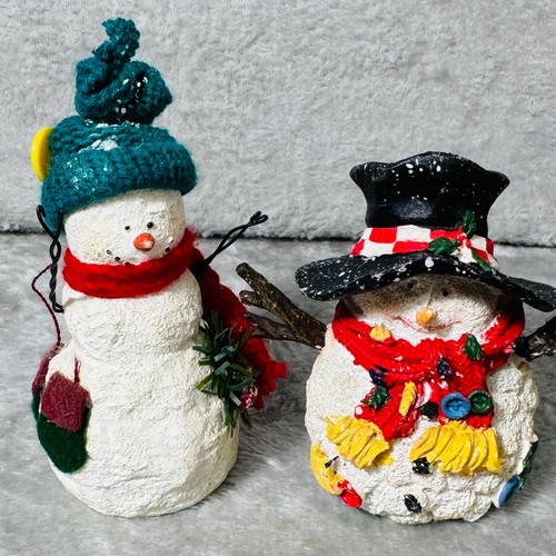 Snowman figurines vintage - snowman,