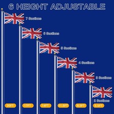 20FT Sectional Flagpole Kit