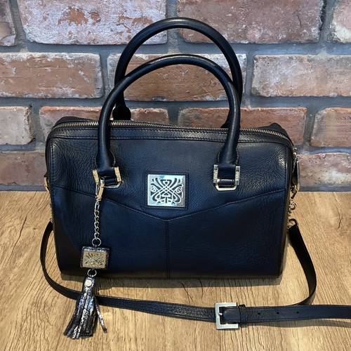 Biba black leather - black, hand