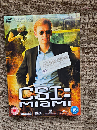 Csi miami season dvd 15 - 4, (15