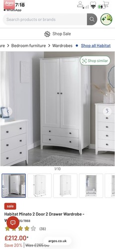 Habitat minato door - habitat, drawer