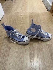 Girls Converse Blue High Top