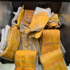 Original WW2 Onwards British Army Pair of Welding Gloves - REME Issue