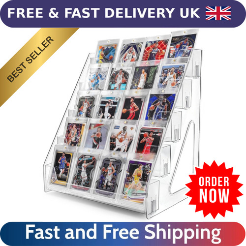 Trading card display stand 5 - display,