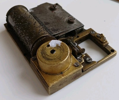 Vintage musical box mechanism - musical,