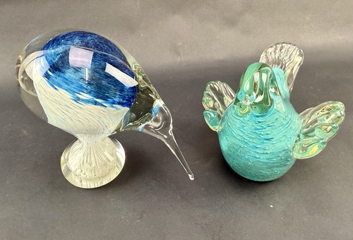 Glass bird art - glass,