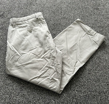 Samuel Windsor Light Grey Smart Casual Chino Trousers Pants - Mens Size W34 L27