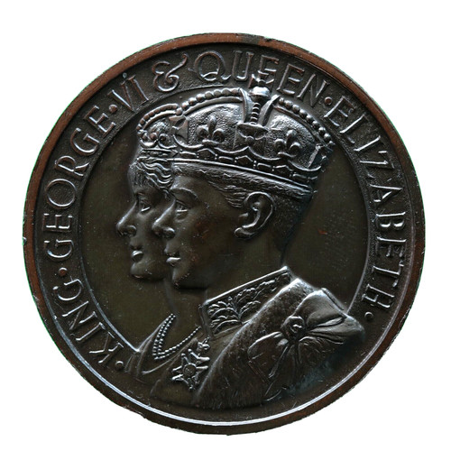 1937 coronation medallion - 1937,