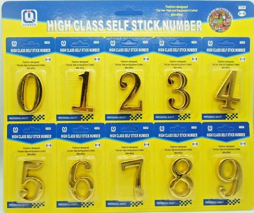 Self adhesive 3d - 0-9,