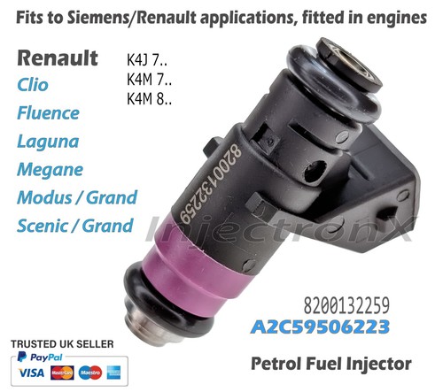 Petrol fuel injector - fuel,