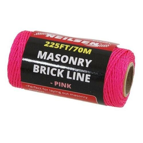 Pink brick line - pink, 70m