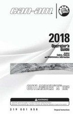 Can Am Owners Manual 2018