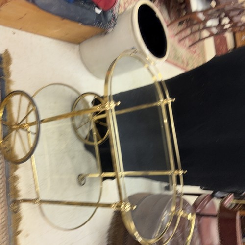 Vintage mcm brass - mcm, glass