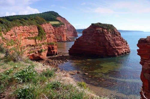 Ladram bay otterton - bay, jurassic