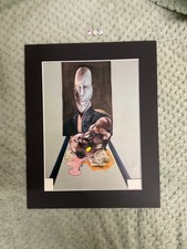 FRANCIS BACON ,   ART PRINT retro VINTAGE 1960s. HIGH QUALITY, Mounted