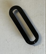 PORSCHE 924 944 968 SEAT BELT TRIM BLACK 477867653 USED GOOD COND