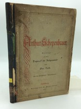 ARTHUR SCHOPENHAUER - Otto