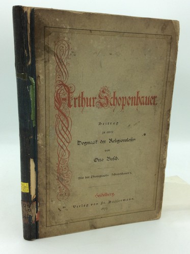 Arthur schopenhauer otto - -,
