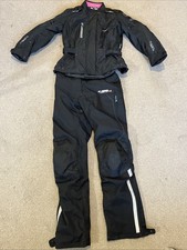 Oxford Dakota 1.0 Jacket & Trousers Set Ladies Jacket Size 8 Trousers 12 Black