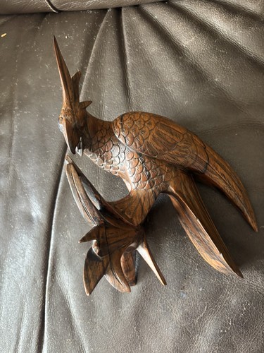 Vintage handcarved solidwood - vintage,