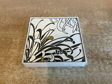 Denby Monsoon Chrysanthemum - 4 x Cream  Coasters- Boxed