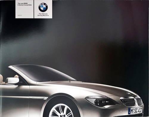 Bmw e64 series 645ci - e64, 6-series