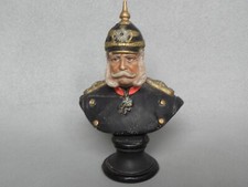 DEPONIRT POLYCHROME BUST / FIGURINE OF WILHELM 1 (WILLIAM 1)