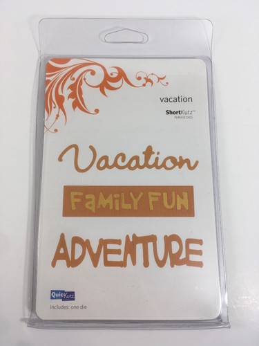 Quickuts vacation phrase die - quickuts,