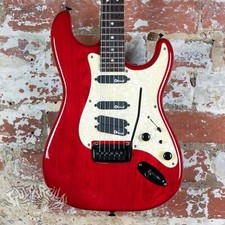 Charvel ST Custom 1993 Transparent Red MIJ Japan
