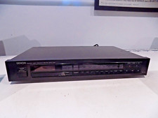 Denon TU-400L AM-FM Stereo Tuner Black Genuine Tested Working