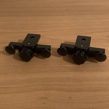 Lego Genuine 2 x Black Train