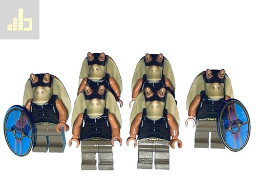 Lego star wars x6 gungan - lego,