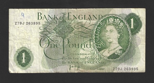 Old bank england 1 one - £1,
