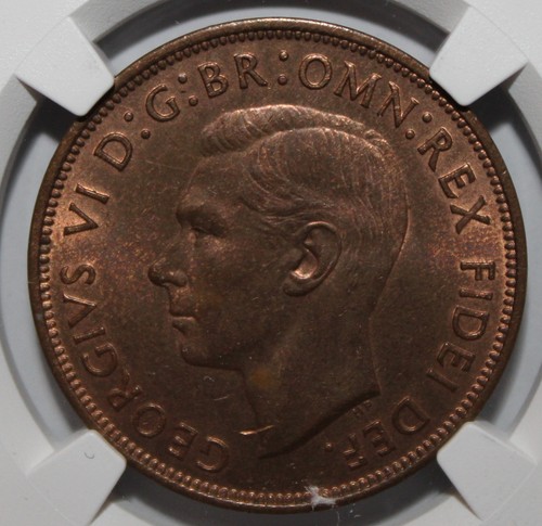 1951 great britain penny - great,