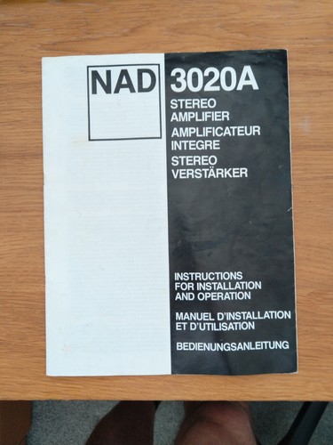 Nad 3020a amplifier - 3020a,