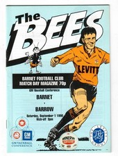 Barnet - 1990-91 - Home