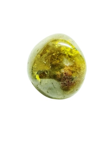 Green garnet polished tumble - polished,