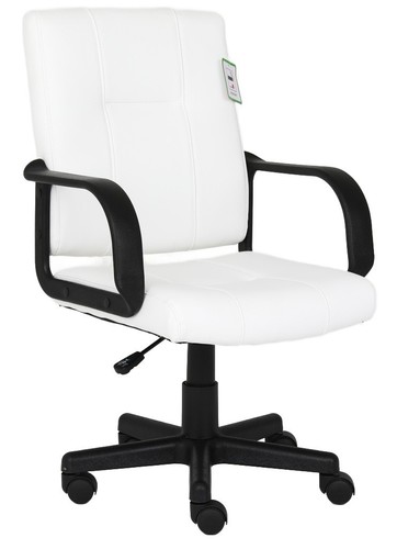 White computer swivel - white, chair
