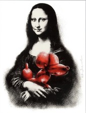 Mr Brainwash Mona Lisa (Red)
