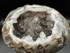 Crystal Geode Quartz Specimen Zircon Gemstone Natural HQ Druzy Large 4017