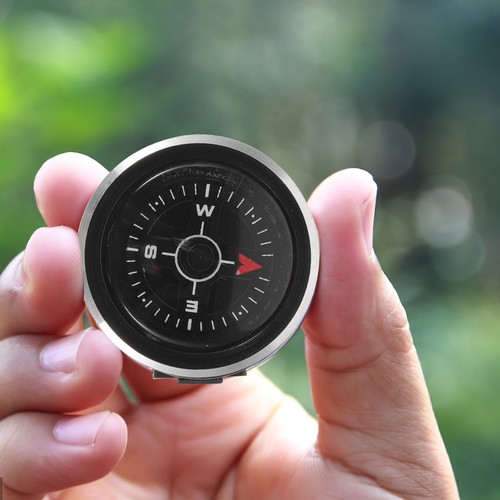 Small compass keyring - small,