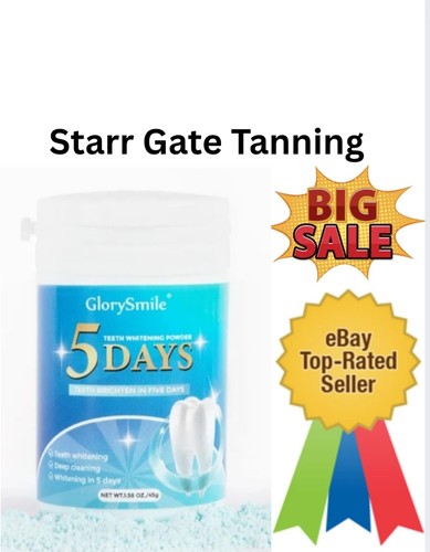 Teeth whitening powder days - 5,