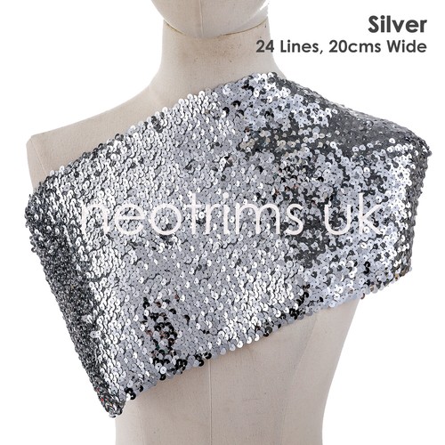 Stretch sequin trim bandeau - sequin,