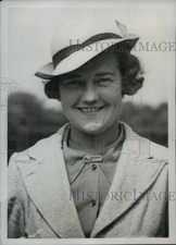 1938 Press Photo Marion Turpie