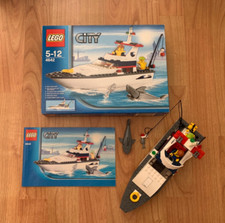LEGO CITY FISHING BOAT, SET 4642, COMPLETE BOX & INSTRUCTIONS