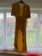 dress with open front