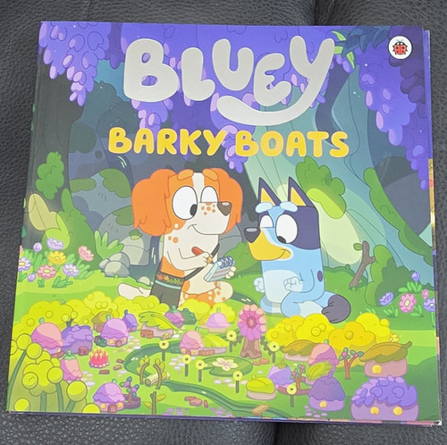 Bluey barky boats illustrated - bluey,